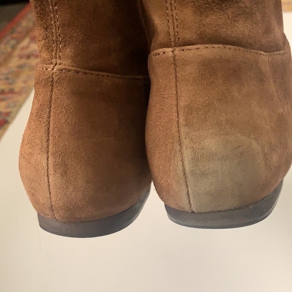 Nine West Dark Natural Suede Boots - Picture 7 of 16